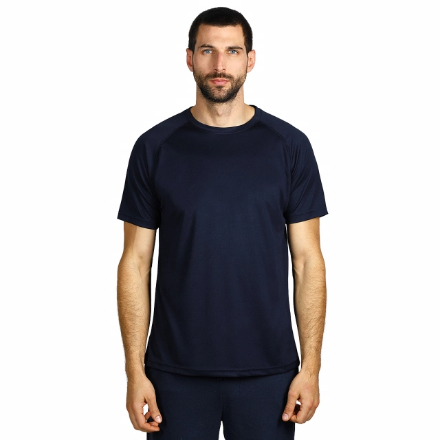 RECORD, sportska majica sa raglan rukavima, 130 g/m2, plava M