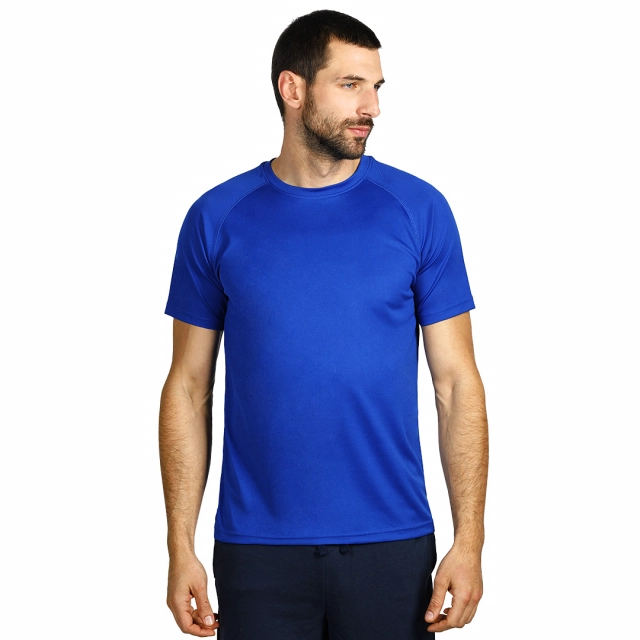 RECORD, sportska majica sa raglan rukavima, 130 g/m2, rojal plava M
