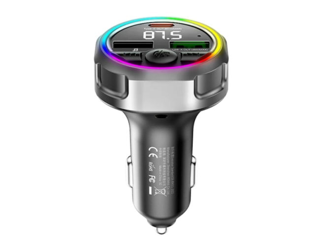REMAX Auto punjač CC02 RGB 48W 