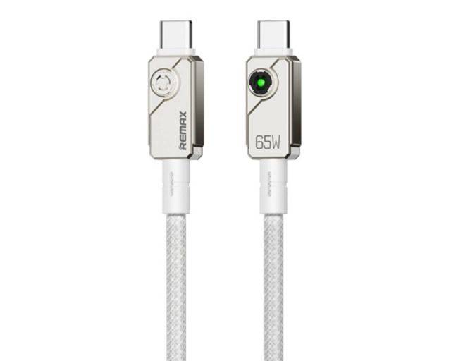 REMAX Kabl Swift Fast charging braided data cable 1.2M C36 65W(C-C) beli  second image