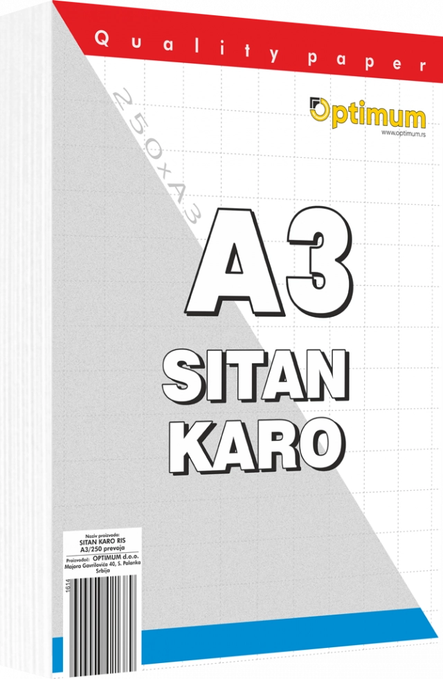 RIS SITAN KARO 250/A3 1614