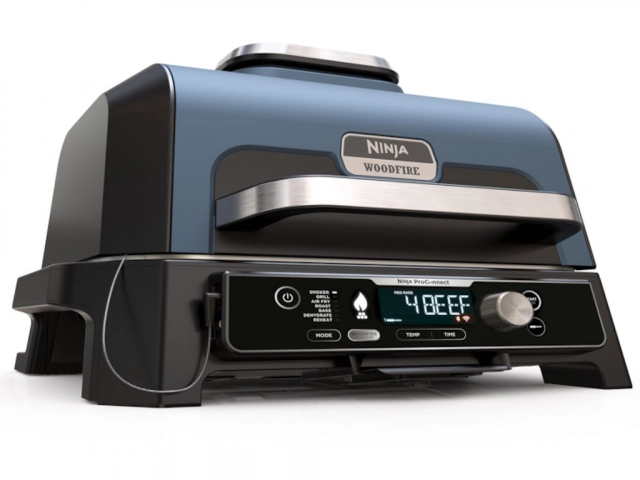 Roštilj NINJA OG901EU Woodfire PRO Connect XL/1700W/plava-crna