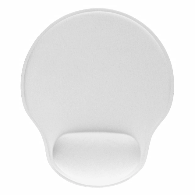 ROUND PAD, podloga za kompjuterskog miša, bela