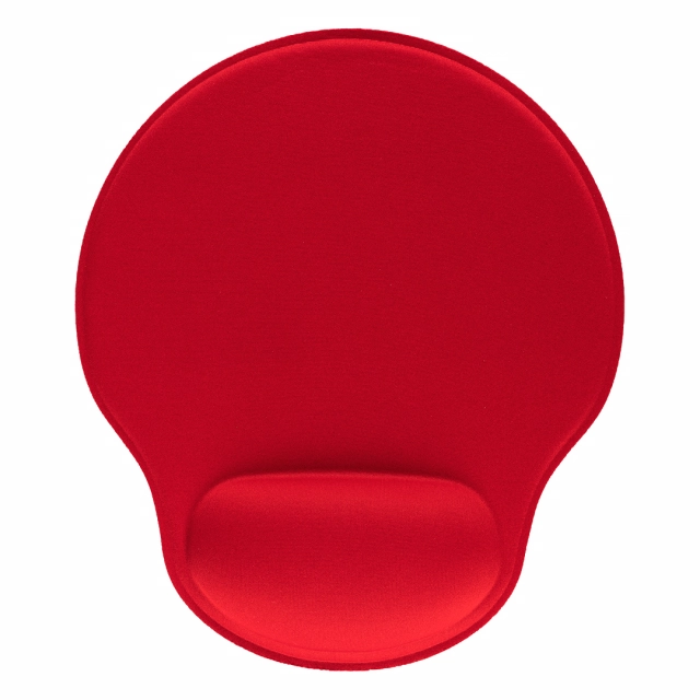 ROUND PAD, podloga za kompjuterskog miša, crvena