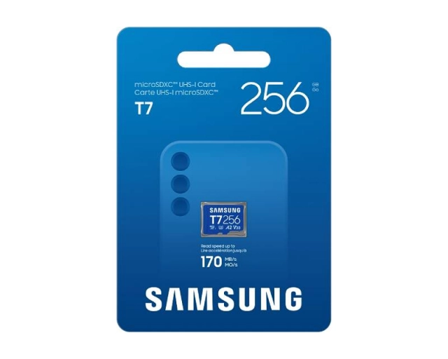 SAMSUNG T7 Memorijska kartica microSDXC UHS-I U3 V30 A2 256GB MB-MB256T  second image
