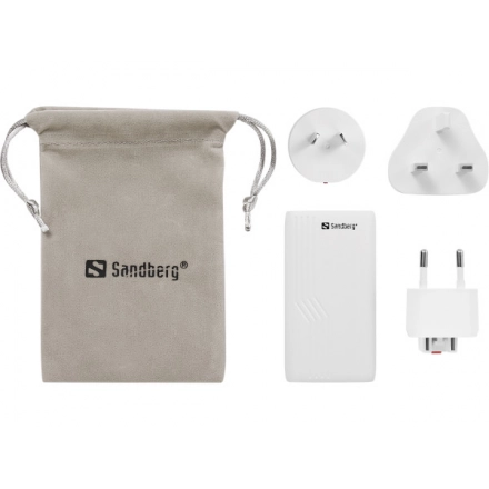 Sandberg 4in1 TravelCharger 2xUSB-C/A 65W 441-68 second image