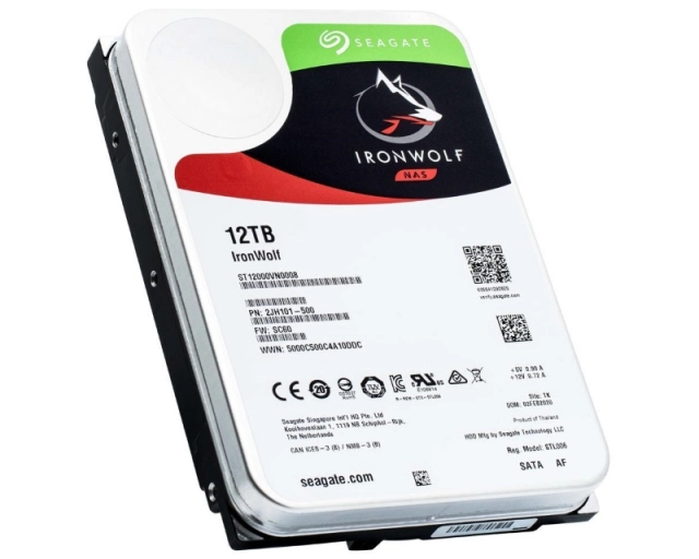 SEAGATE 12TB 3.5 inča SATA III 256MB ST12000VN0008 Ironwolf hard disk second image
