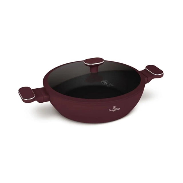 ŠERPA PLITKA SA POKLOPCEM 28CM Leonardo Neo Collection BH-8434S