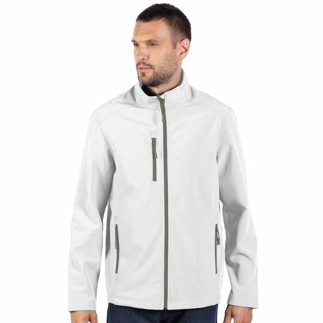 SKIPPER, softshell jakna, bela M
