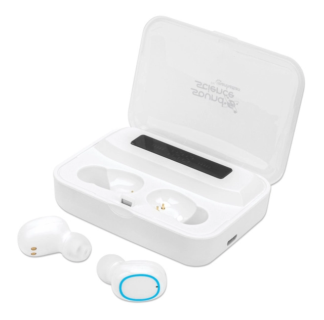 Slušalice TWS Manhattan 180399 Bluetooth 5.0 bele second image