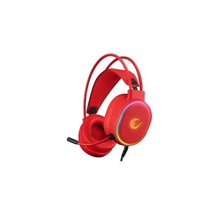 Slušalice žične gaming Rampage ROGUE RGB crvene 35132