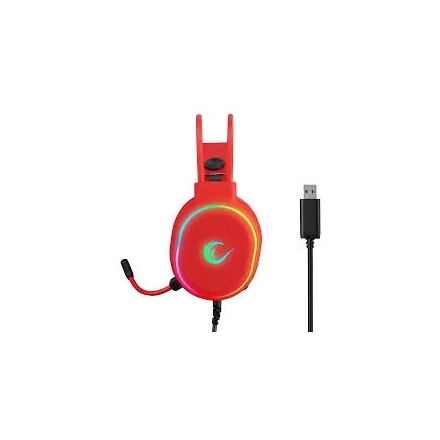 Slušalice žične gaming Rampage ROGUE RGB crvene 35132 second image
