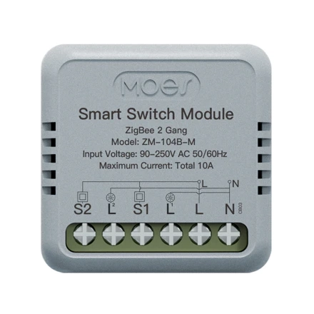 SMART ZIGBEE MOES DIMER MODUL (HIDDEN) 2 PREKIDACA ZM-105-M-MS