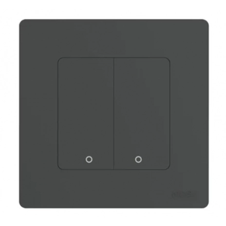 SMART ZIGBEE MOES DIMER PREKIDAC SA 2 PREKIDACA SIVI ZS-SR-EUD2-GY-MS