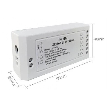 SMART ZIGBEE MOES LED DRIVER 12-24V ZLD-RCW-AC-MS
