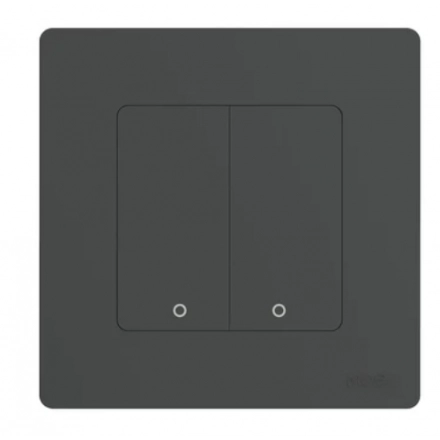 SMART ZIGBEE MOES PAMETNI PREKIDAC SA 2 PREKIDACA ZS-SR-EU2-GY-MS