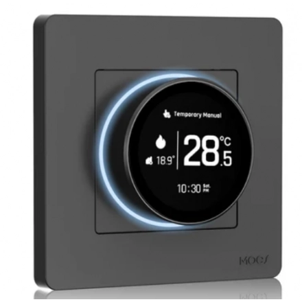 SMART ZIGBEE MOES PAMETNI TERMOSTAT ZA BOJLER SIVI ZHT-SR-GA-GY-MS