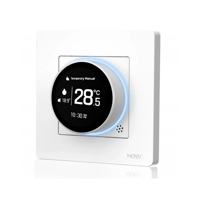 SMART ZIGBEE MOES PAMETNI TERMOSTAT ZA BOJLER (VODA/GAS) BELI ZHT-SR-GC-WH-MS
