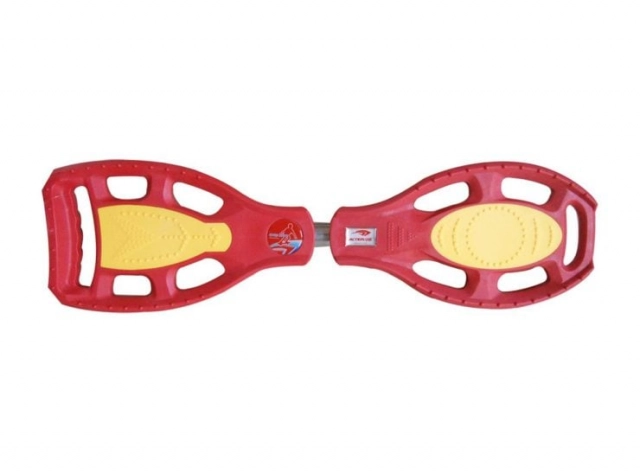 Snake board pw-502 abec-7 pu svetleci točkići žuto crveni