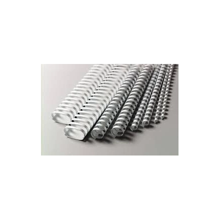 SPIRALA PVC 18MM BELA