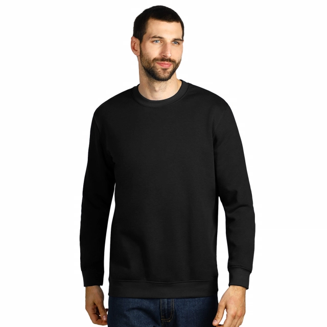 SPRING, dukserica, okrugli izrez, 280 g/m2, crna XL