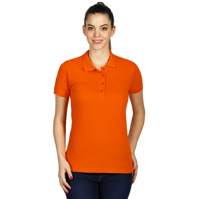 SUNNY, ženska polo majica, 180 g/m2, narandžasta XXL