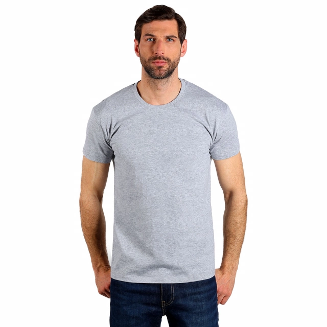 TARGET MEN, pamučna majica, 160 g/m2, pepeljasta XXL