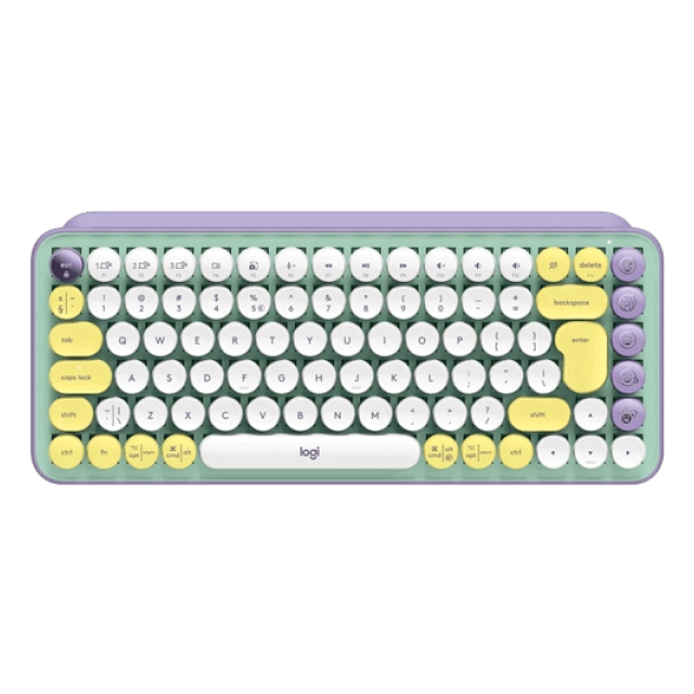 Tastatura Logitech Pop Keys Daydream bela/ljubičasta US 920-010736