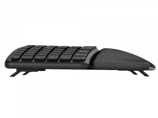 Tastatura TRUST KEYRA ERGO MULTI WRLS KEYBOARD US