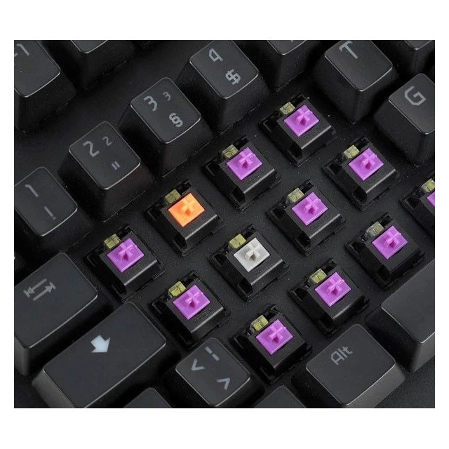 Tastatura USB EPICGEAR DeFiant Spanish siva second image