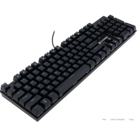 Tastatura USB Volkano VX Floki RGB VX-230-BK US crna second image