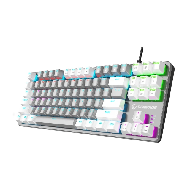Tastatura žična gaming Rampage Snug K14 TKL mehanička plavi switc 41853 second image