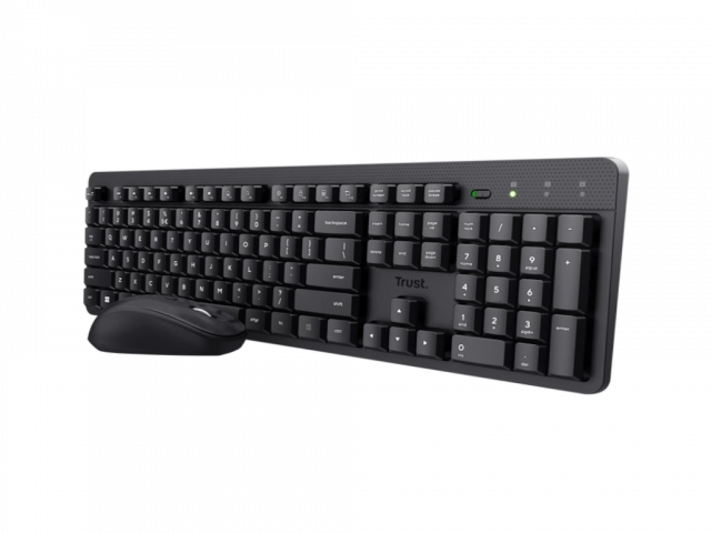 Tastatura+miš TRUST ODY II/US/crna