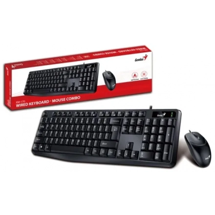 Tastatura+miš USB Genius KM-170 YU