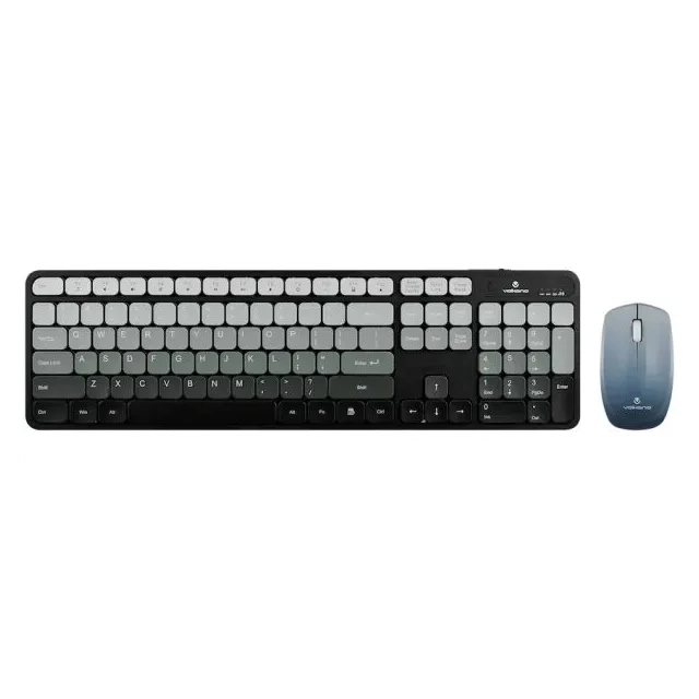 Tastatura+miš Wireless Volkano Prism VK-20248-GR siva
