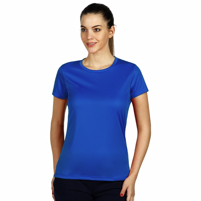 TEE LADY, ženska sportska majica kratkih rukava, 100 g/m2, rojal plava XXL
