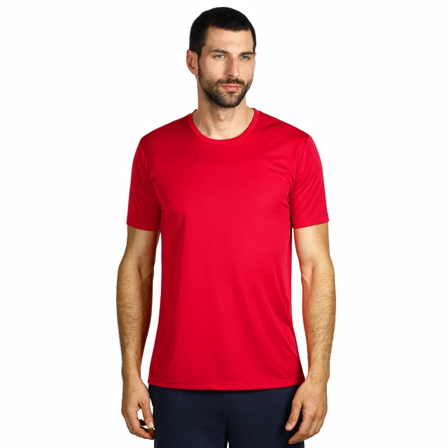 TEE, sportska majica kratkih rukava, 100 g/m2, crvena S