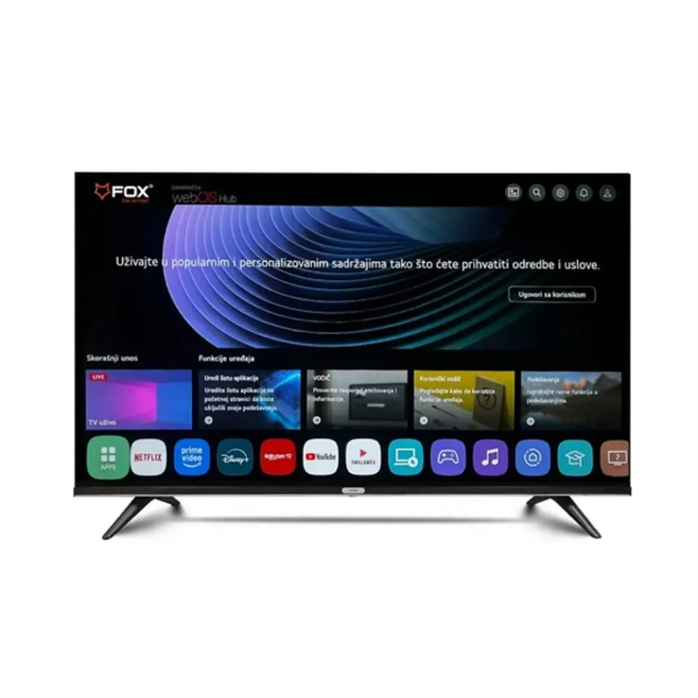 Televizor Fox 55WOS626D Smart, DLED, 4k UHD, 55''(140 cm), DVB-T/T2/C/S/S2 second image