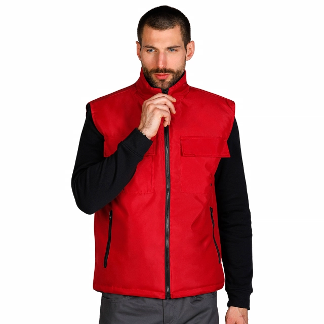 TEN VEST, radni prsluk, crveni M