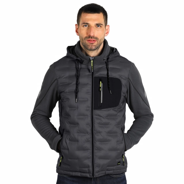 THERMO JACKET, jakna sa ugrađenim grejačima, tamno siva XL