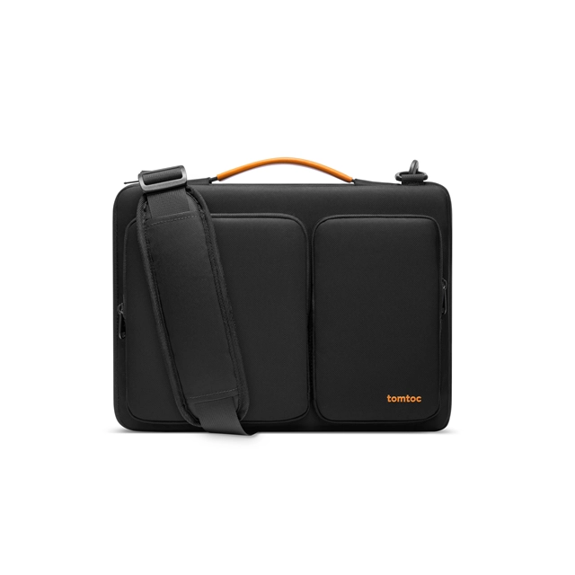 TOMTOC DEFENDER A42 LAPTOP BRIEFCASE BLACK 14" A42D3D1