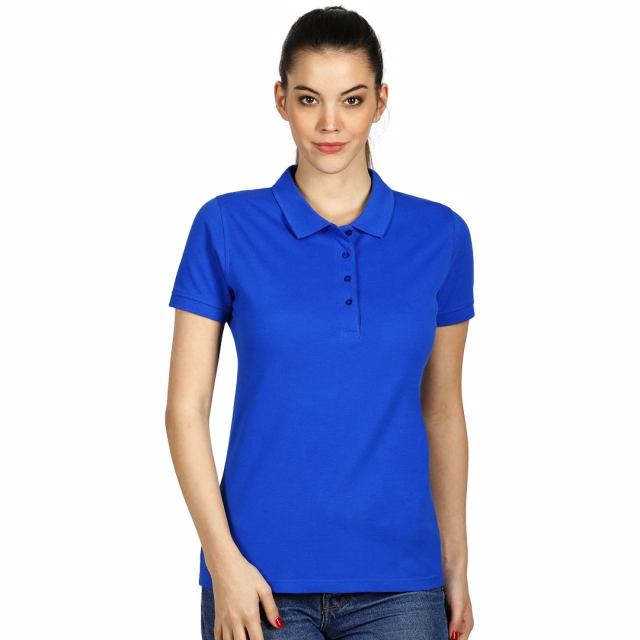 TOP GUN LADY, ženska polo majica, 210 g/m2, rojal plava S