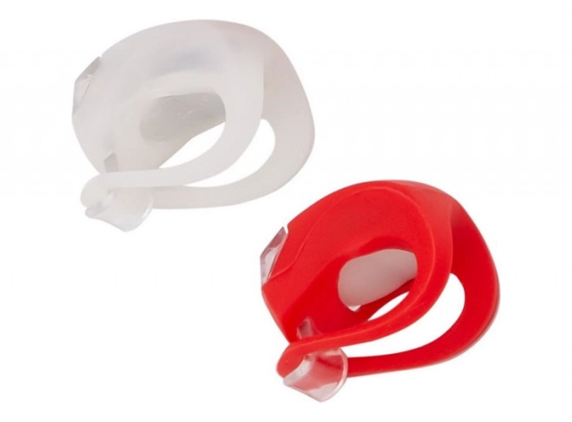 Treptač silicone prednji + zadnji    sa dve super svetle diode second image