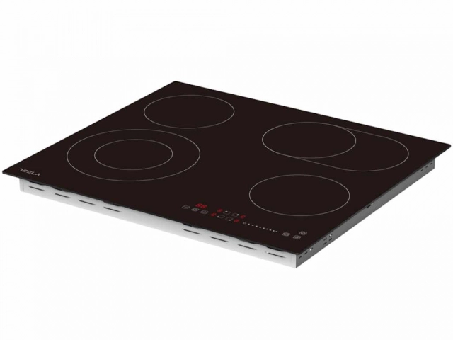 Ugradna ploca TESLA HV6411MX/staklokeramicka/4 zone/51,9cm/crna
