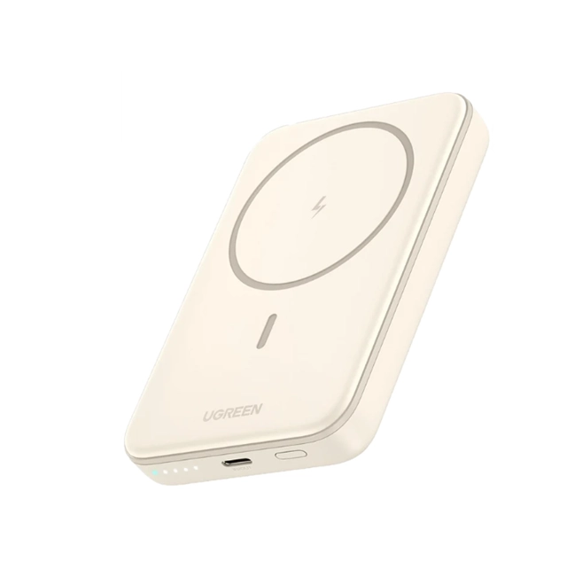 UGREEN 10000mAh Magnetic Wireless Power Bank Beige PB561 (25208)