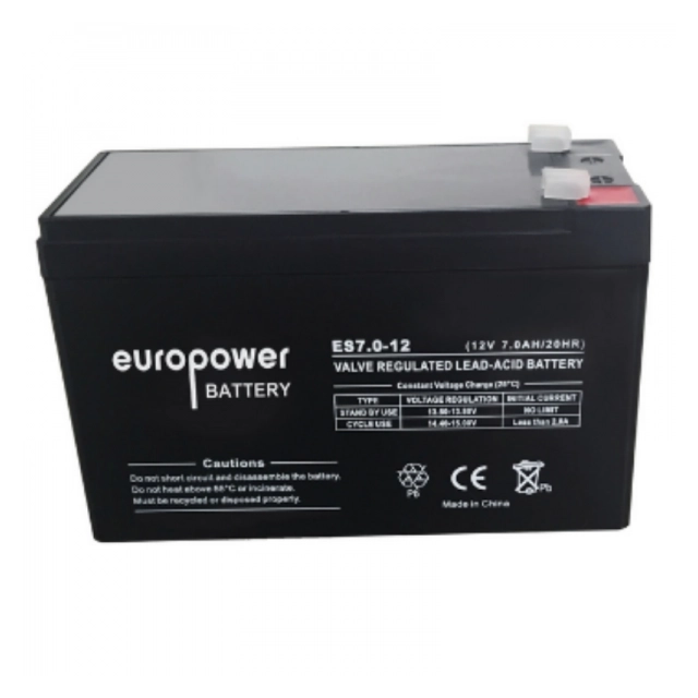 UPS Battery Europower ES12-7 12V 7Ah