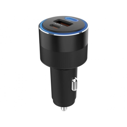 USB auto punjač Sandberg 3in1 USB/USB-C 130W 441-49
