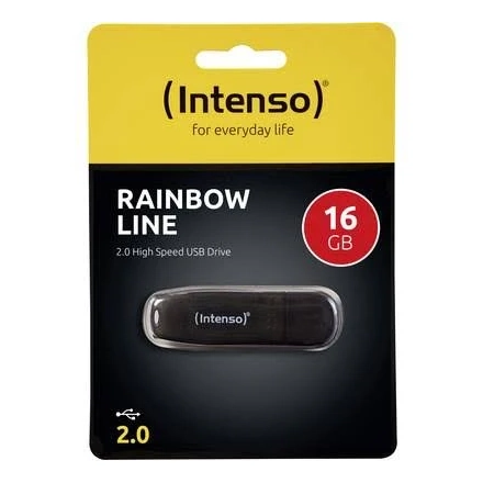 USB Flash Intenso 16GB Rainbow Line USB2.0 3502470 Black