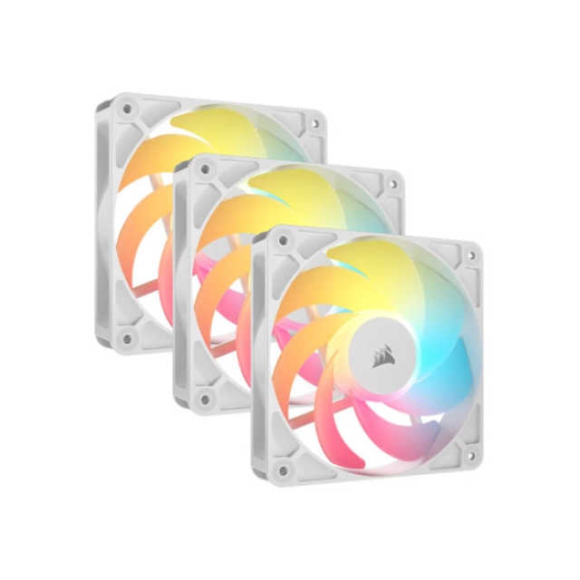 Ventilatori Corsair 3x RS120-R ARGB 120mm PWM-Triple Pack - White, CO-9050197-WW