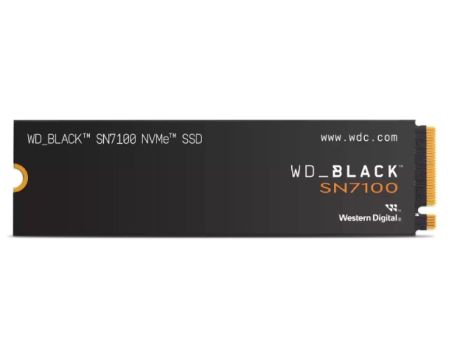 WD 1TB M.2 NVMe SSD Gen4 WDS100T4X0E SN7100 Black 